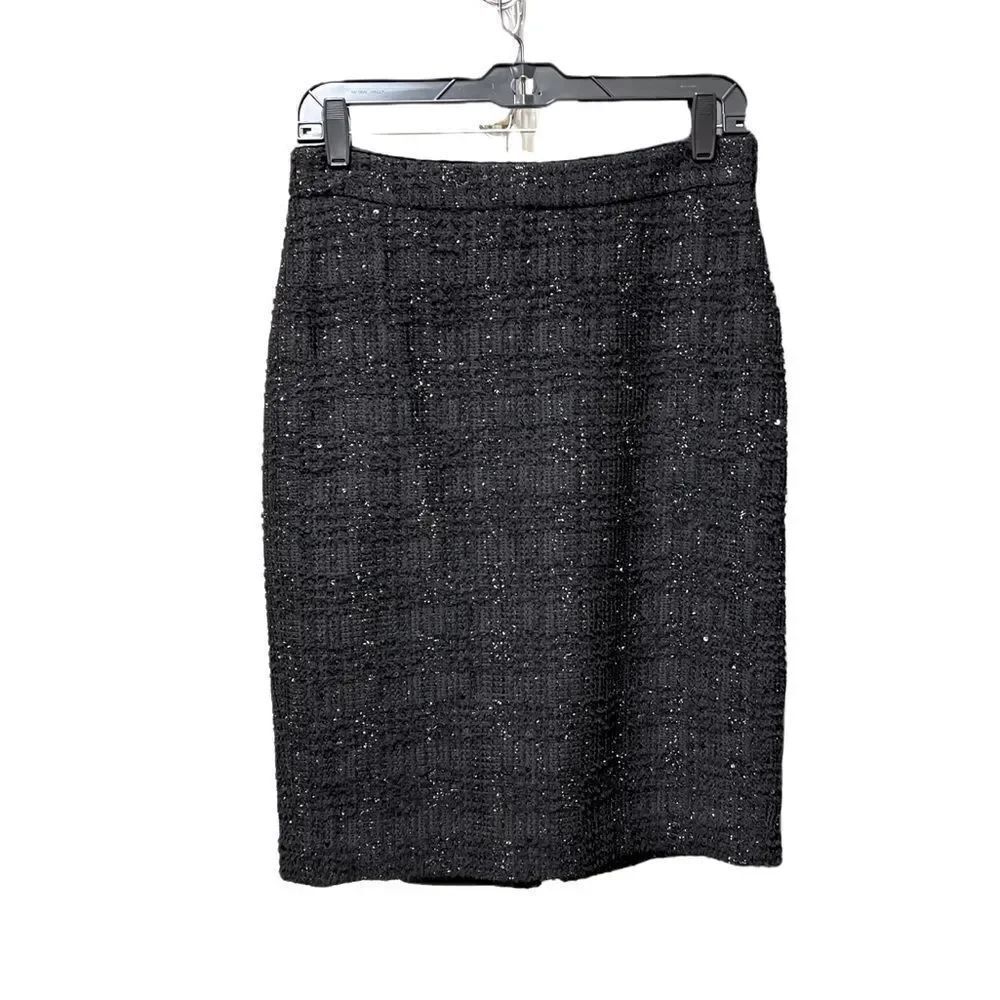 🌟70% OFF🌟 Ann Taylor🌟Black Glimmer Winter Skirt